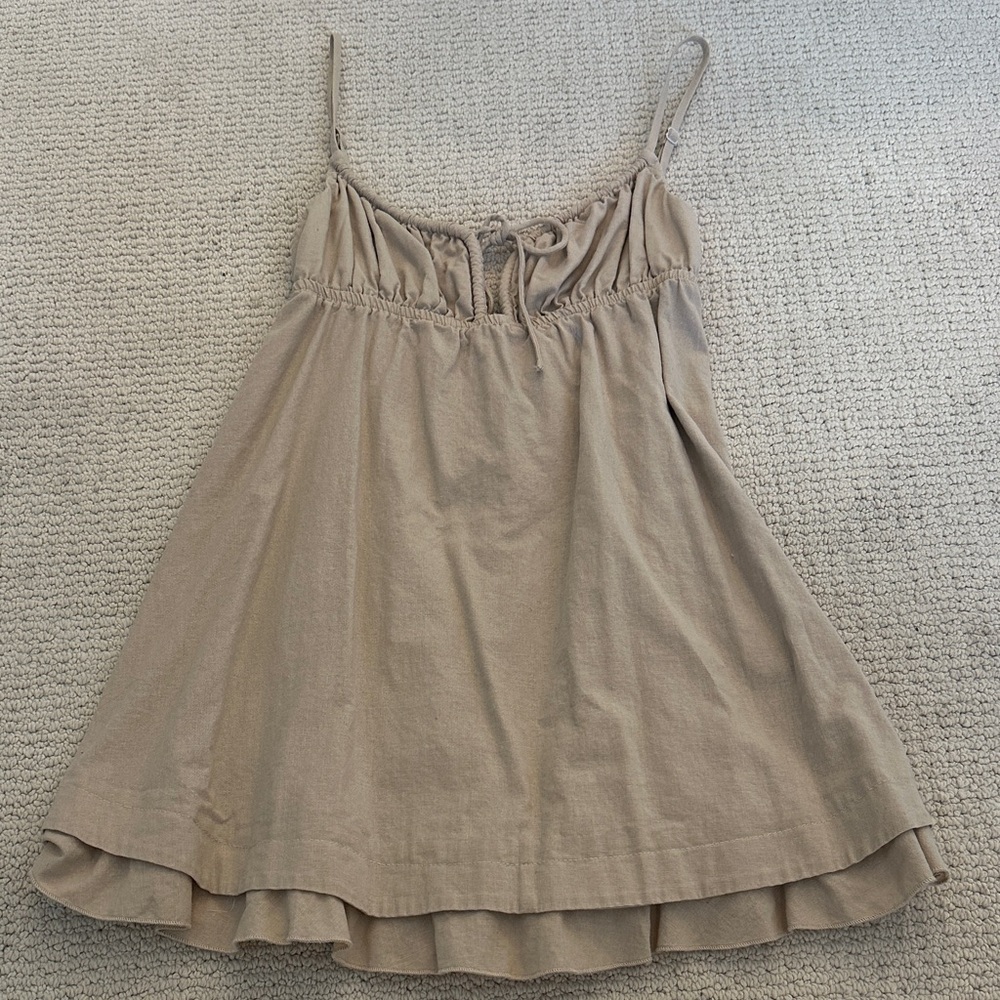 Princess Polly Beige dress